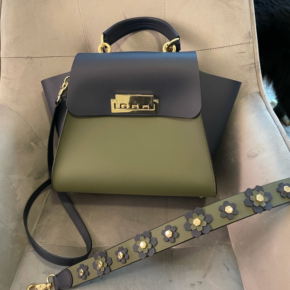 HP RARE Zac Posen Eartha Top Handle Bag - Picture 13 of 16